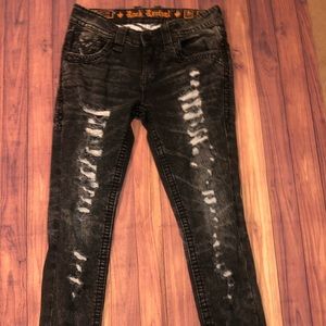Gerald Slim Taper Rock Revival Jeans